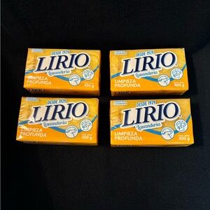 Lirio Soap 4 pack 400g (Mexican Product)